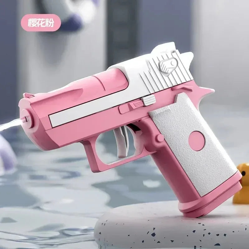 Mini Water Gun | Continuous Firing Outdoor Water Pistol for Kids, Summer Beach Toy