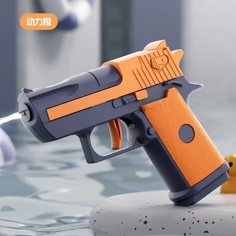 Mini Water Gun | Continuous Firing Outdoor Water Pistol for Kids, Summer Beach Toy