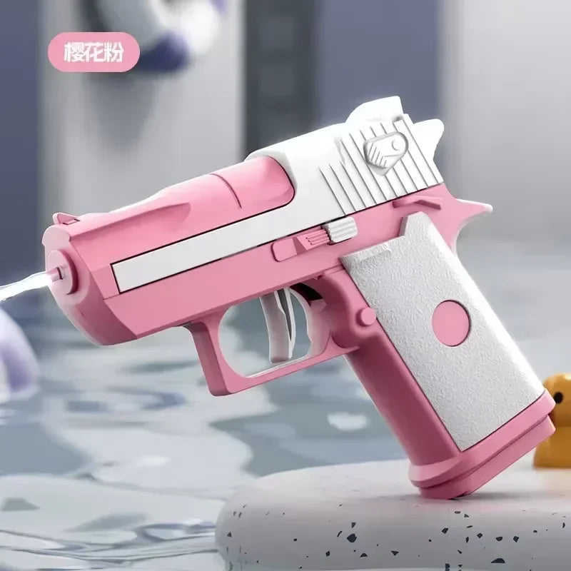 Mini Water Gun | Continuous Firing Outdoor Water Pistol for Kids, Summer Beach Toy